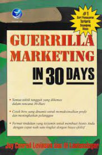 Image of Guerrilla Marketing In 30 Day